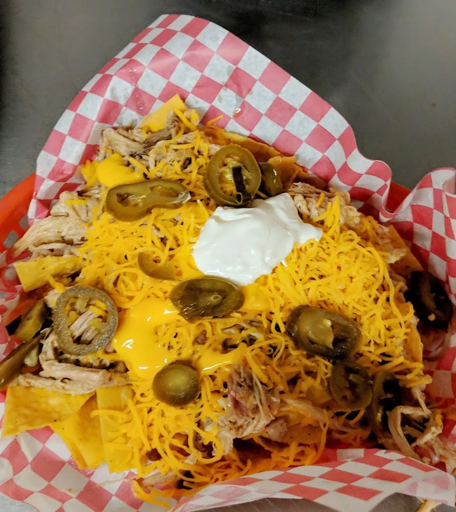 BBQ Pork Nachos